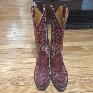 Old Gringo red Nevada boots size 7.5
